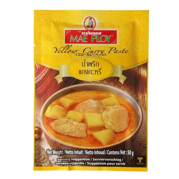 メープロイ イエローカレーペースト50g/1袋 タイカレー タイ産☆他にお得な代引不可 全国送料無料の登録あり :et103-1:宝島 台湾中華・世界グルメの店 - 通販 - Yahoo!ショッピング メープロイ イエローカレーペースト50g/1袋 タイカレー タイ産☆他にお得な代引不可 全国送料無料の登録あり :et103-1:宝島 台湾中華・世界グルメの店 - 通販 - Yahoo!ショッピング