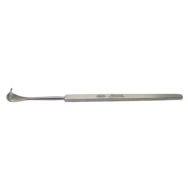 デスマーレス扁平鈎　16.0cm、先端幅： 8mm 〜 18mm