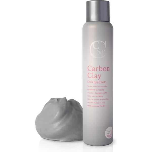 商品説明　高濃度炭酸ガス: カーボンクレイソーダスパフォームは、8，000ppmの高濃度炭酸ガスを含んでおり、肌のクレンジングや潤い、引き締めを同時に行うことができます。【カーボンクレイの配合 】炭を配合したクレイが、毛穴の汚れや余分な皮脂...