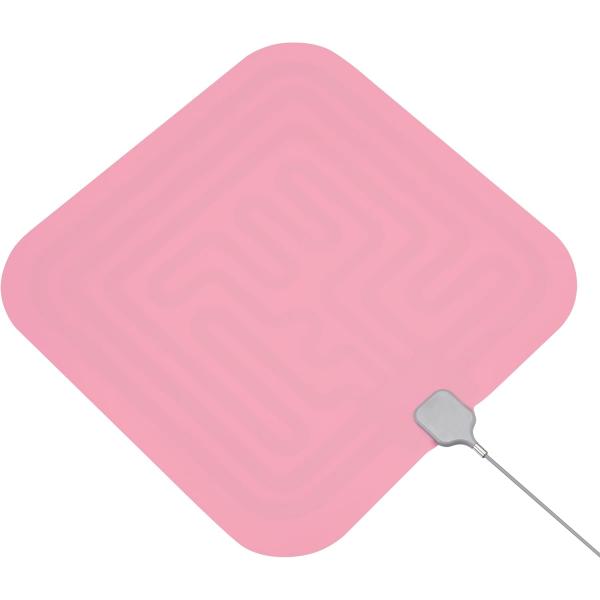 ブランド スリーアップ(Three Up)特徴 すぐに加熱, 軽量色 ピンクフォームの形式 マット電源 バッテリー式この商品についてサイズ：幅280×奥行280×厚さ1mm材質：シリコン、ABS電源：USB電源（DC5V 2A）充電時間：2...