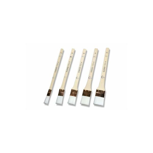 TSナイロン目地刷毛 35mm（12本入）（220-19）塗料 塗装 毛 ブラシ 
