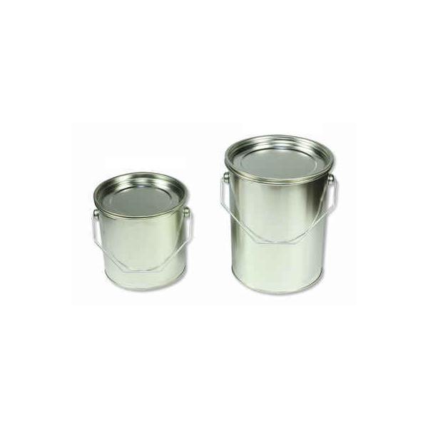 スチール缶 テーパー缶 2L（870-82）塗料 溶剤 オイル 保存 保管 DIY 防水