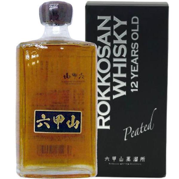 六甲山ピュアモルトウイスキー12年ピーテッド 六甲山 ピュアモルトウイスキー12年ピーテッド42%720ml化粧ケース入り