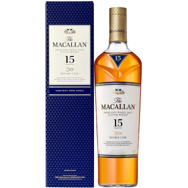 ザ・マッカラン ダブルカスク15年43% 700ml 正規輸入品 専用箱入(数量 