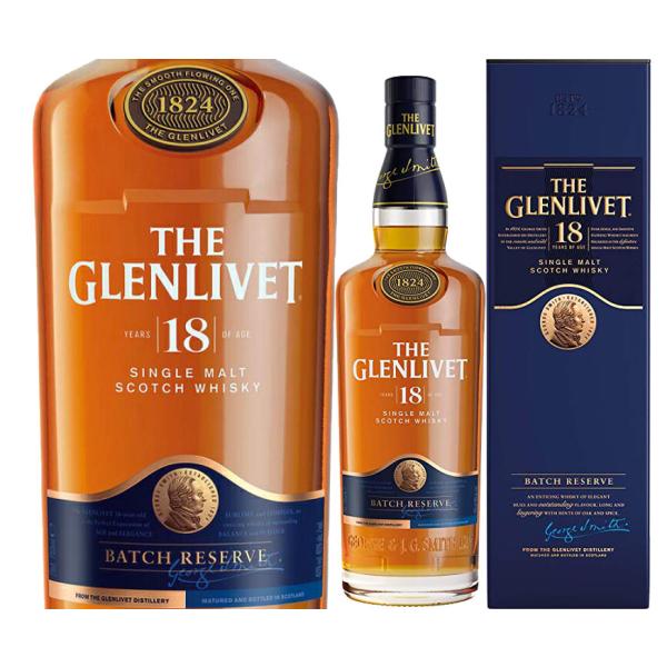 ザ・グレンリベット（THE GLENLIVET） 18年 40% 700ml 正規品 専用箱入