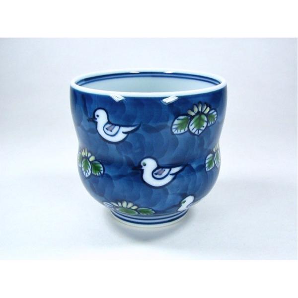 源右衛門 染錦小花散らし湯呑 cutacut.com