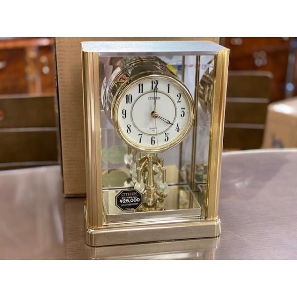 CITIZEN 4RG558-042 シチズン 置時計 シェリエール558 金色仕上 CITIZEN 4RG558-042 シチズン 置時計 シェリエール558 金色仕上