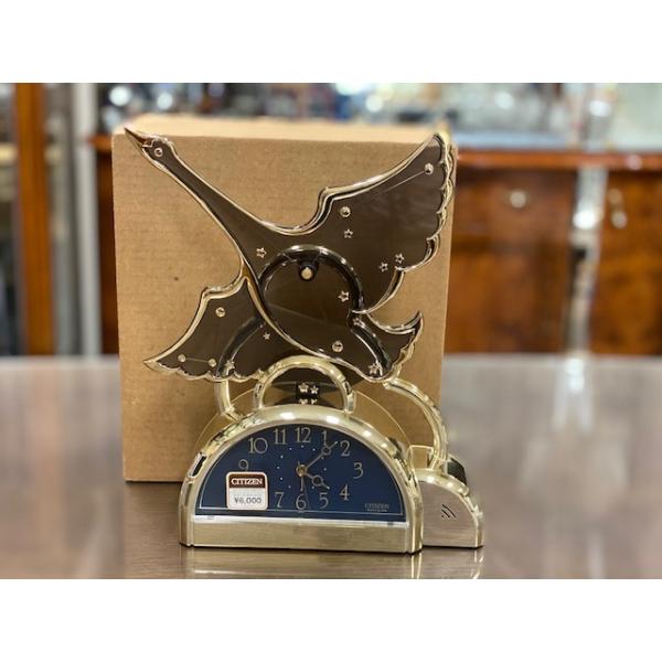 CITIZEN 置き時計 目覚まし時計 70年代 レトロ 希少 動作確認済 昭和レトロ CITIZEN 目覚まし時計 置き時計