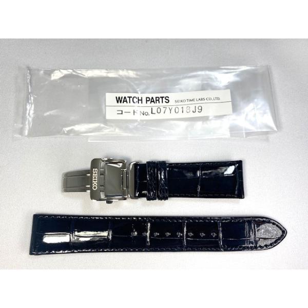 L07Y018J9 SEIKO プレザージュ 20mm 純正革ベルトバックル付 L07Y018J9 SEIKO プレザージュ 20mm 純正革ベルトバックル付