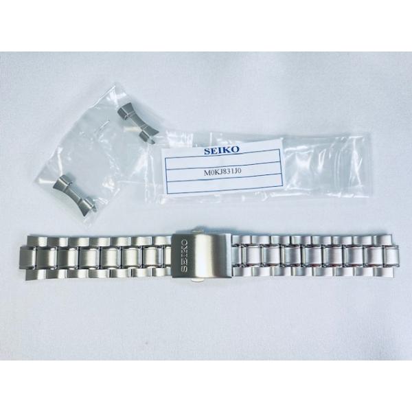 【ラグ幅約20mm、約16cm】セイコー　純正　ステンレス　ベルト SEIKO 20mm セイコー 純正 ステンレス ベルト プレザージュ