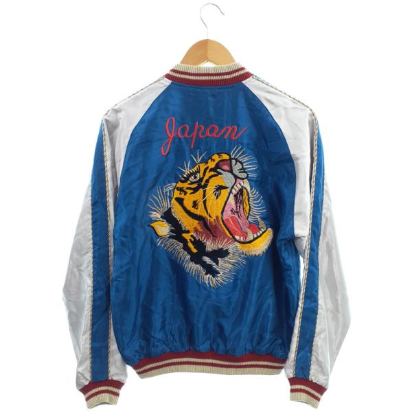 TAILOR TOYO テーラー東洋 Tiger Head × Japan Map リバーシブル