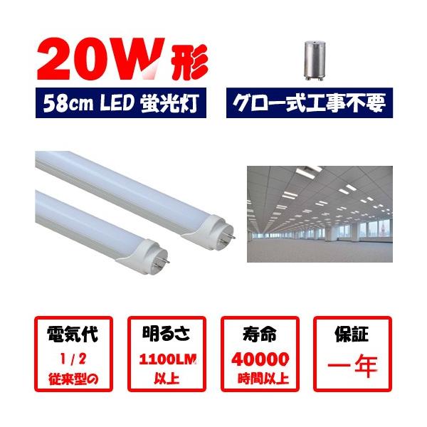 LEDu 20w` 58cm@F@dF@LEDƖCg O[HsvG13 t8 20W^
