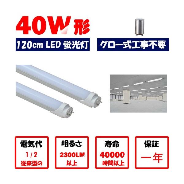 LEDu 40w` 120cm@F@dF@LEDƖCg O[HsvG13 t8 40W^