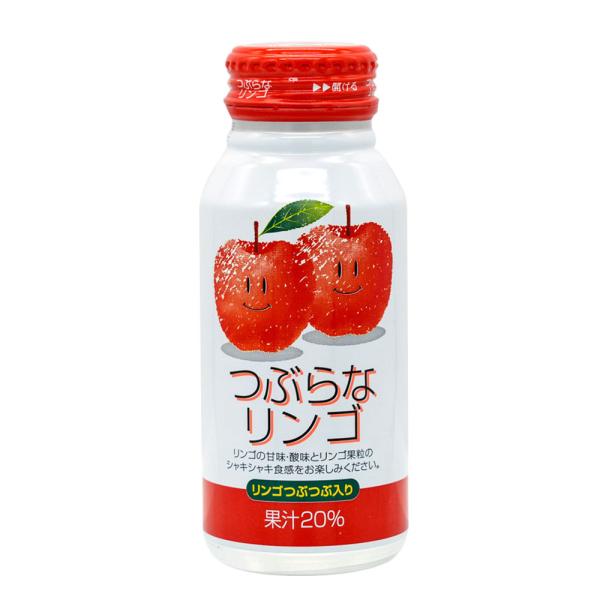ジェイエイフーズ つぶらなリンゴ 190g 大分 りんご ジュース 果汁20