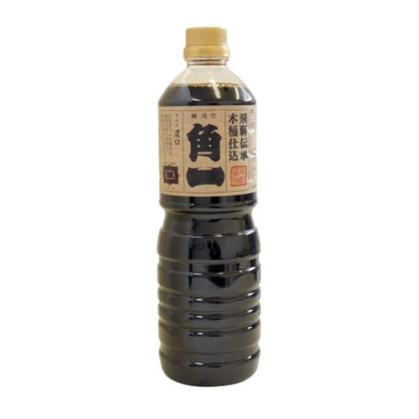 角一 飛騨 伝承 木桶 仕込 醤油 すみれ 濃口 1L しょうゆ 飛騨 高山 岐阜