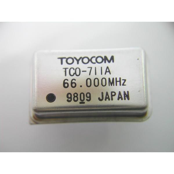 TCO-711A　66.000Mhz　TOYOCOM　水晶振動子