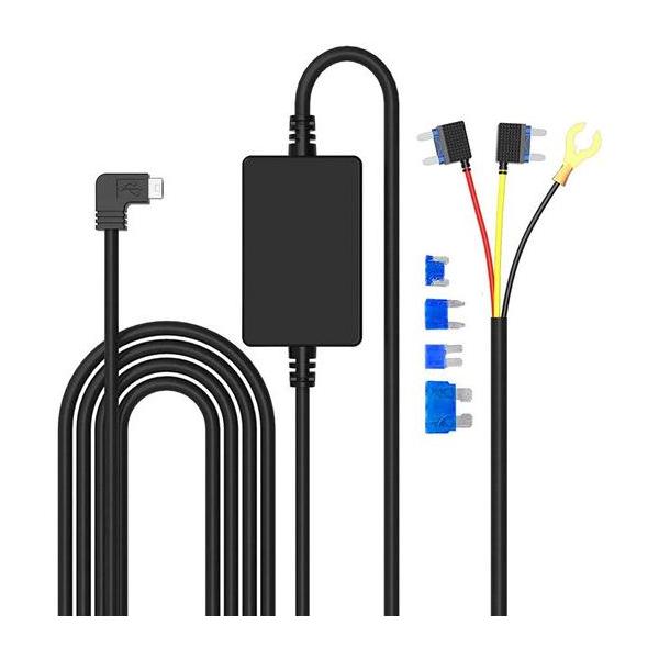 JADO 小型ドライブレコーダー&専用降圧ケーブルセット JADO用 電源ケーブル/降圧ケーブルドライブレコーダー用 駐車