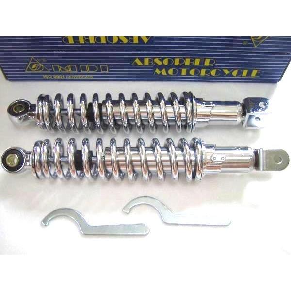 ホンダ（HONDA） ☆純正サイズ！ ALL/メッキ 300mm MDIリアサス SET