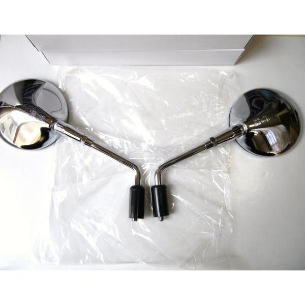 07年 車検対応 純正type メッキ ラウンドミラー アダプター付き Set Gsx S1000 Sv650x V Strom Z1000 Z900rs W800 他 1266rev 3 Takemoto Parts 通販 Yahoo ショッピング