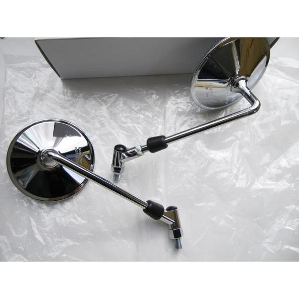 ☆【車検対応】NEW CLASSICミラー 10mm 正ネジSET ＊CL250 ＊CL500