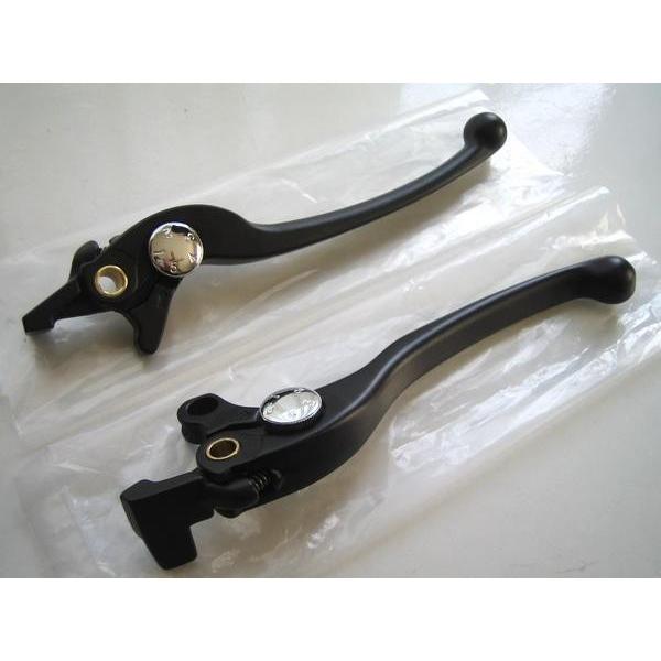 ★送料600円~ 新品 NEW 黒レバーSET ＊ゼファー1100 ＊ZRX1200R ＊ZX-9R ＊ZZR1200 ＊ZXR750 ＊ZX-7RR ＊ZX-7R 他
