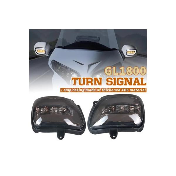 【並行輸入品】ホンダgl1800 ゴールドウィング2001-2017 f6b 2013-2015用 バイク用LEDウインカーランプ インジケーター