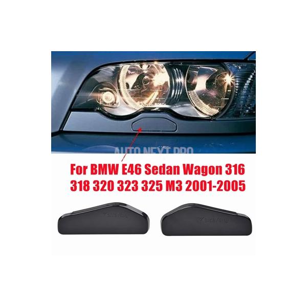 BMW用フロントバンパー 車 ヘッドライト 掃除機 制御アクチュエータキャップ セダン 316 318 320 323 m3 325 61674290867