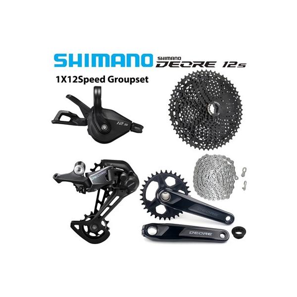 SHIMANO m6100 セット 12s 並行輸入品】ディレイラーセットSHIMANO-DEORE m6100 12 s 12スピード