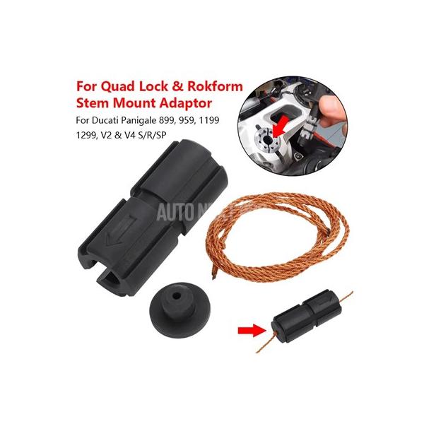 【並行輸入品】クワッドロック ローckformステムマウントアダプター ドゥカティパニガーレ899 959 v2 v4