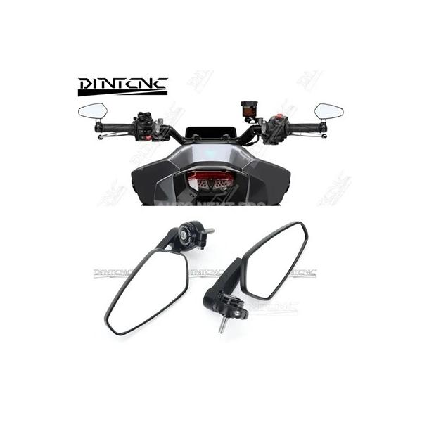 【並行輸入品】ヤマハ用ハンドルバーエンドミラー   回転 バイクアクセサリー mt09 mt09sp 2024 fz09 MT-09 2023  2022  2021