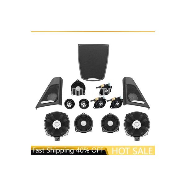 【並行輸入品】カーオーディオスピーカーキット bmw f10 f11 5シリーズツイーター ミッドレンジスピーカーフォン サブウーファー ベースミュージック ス