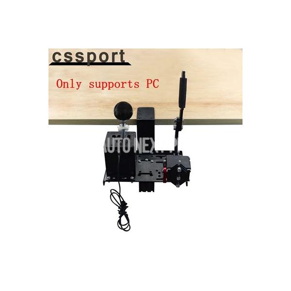 並行輸入品】汎用デスクマウントハンドブレーキ pc ホール