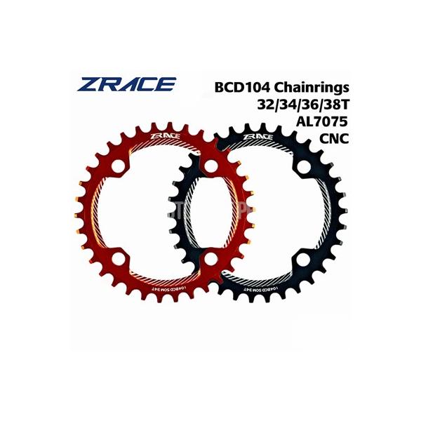 並行輸入品】zレースチェーンリング bcd104 32t/34t/36t/38t