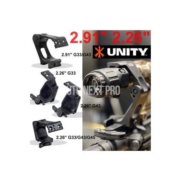 並行輸入品】タクティカル2.91インチ2.26インチUNITYマウント マグニ