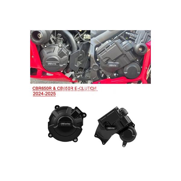 GBRacing ホンダ CBR650R E-クラッチ 2024-2025+ / CB650R E-クラッチ 2024+2025 エンジンカバー