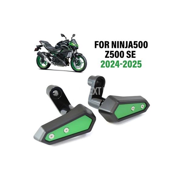 【並行輸入品】バイクスライダーフレームスライダーエンジン保護ガードカバー落下保護カワサキ ニンジャ500 z500 ニンジャ 500