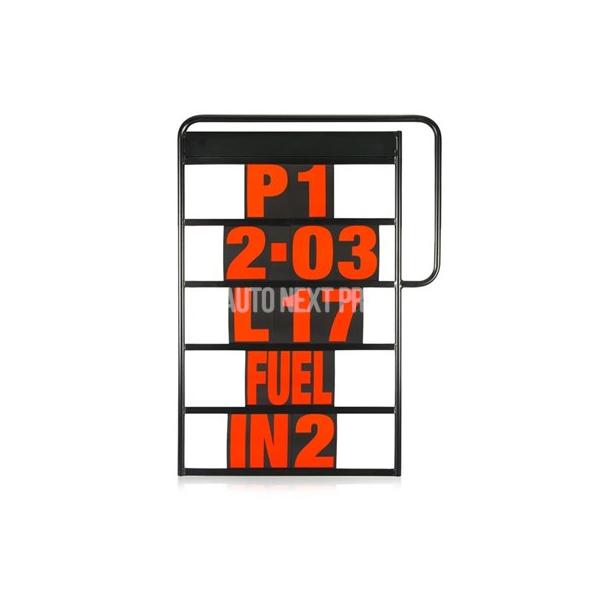 バイクレース情報テーブルピットボードフレームトート37個ナンバーキットモータースポーツ部品