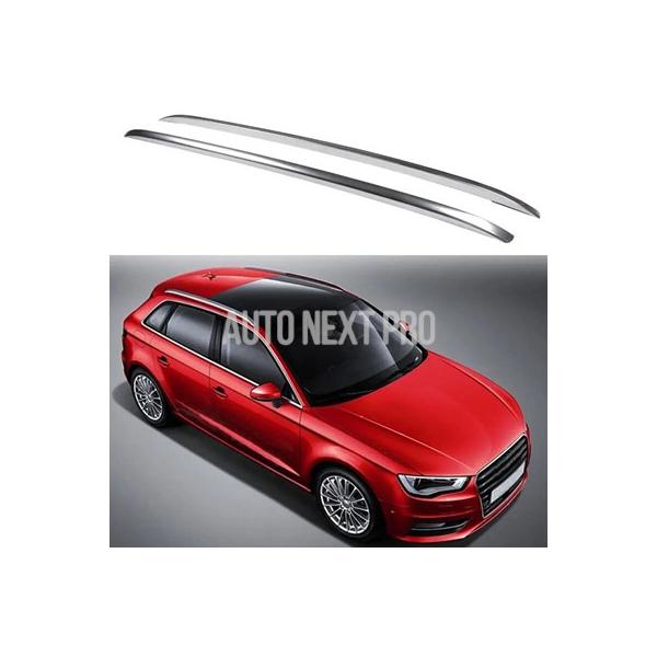 アウディ a3 8v ハッチバックスポーツバック 2012-2019 カーアクセサリー装飾ルーフラックレールキャリアキャリアバー