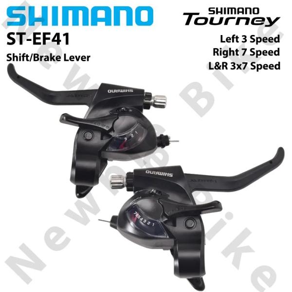 【並行輸入品】シマノトーナメント EF41 シフターレバー 3   7 スピード 3 スピード 7 スピード MTB バイク シフトマウンテン自転車トリガー