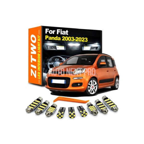 車 インテリアライトキット トランクランプ フィアットパンダZITWO-LED-2003 2016  2017  2018  2019  2020  2021用