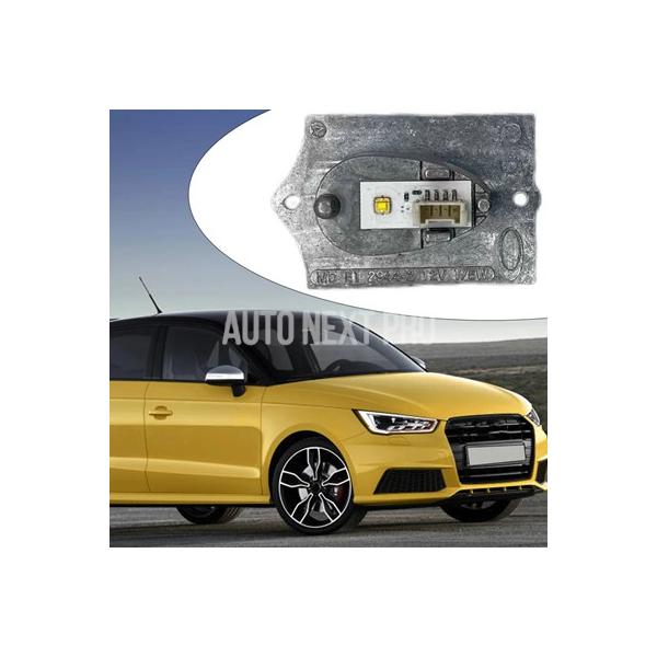 LEDヘッドライトDRLデイタイムランニングライトモジュールユニット ヒートシンク付き アウディA1 S1 8X 2011 2012 2013 2014 8X0