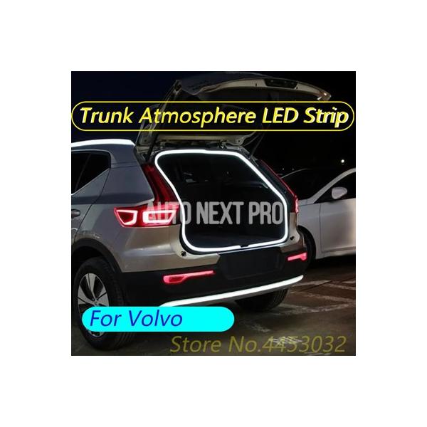 ボルボ XC60 XC90 S90 V90 XC40 S60 V60 XC70 S80用 車内トランクライト LEDインテリアムードライト 12V 4M