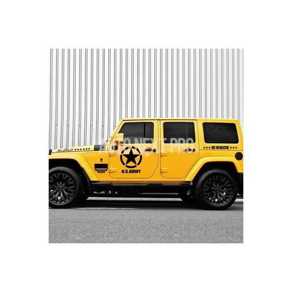 10 個車 サイドドアステッカービニールデカールアクセサリージープレネゲードラングラー JK TJ ルビコンチェロキーパトリオットトレイルホークコンパス用