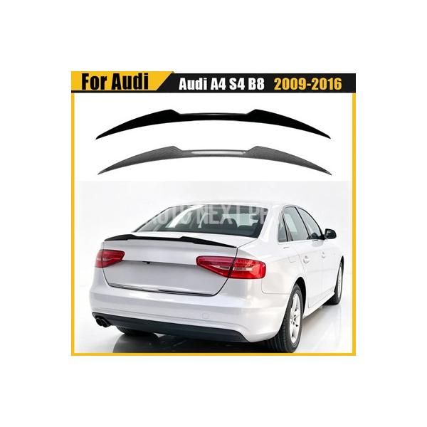 アウディ A4 S4 B8 2009 2010 2011 2012 2013 2014 2015 2016 車用リアトランクスポイラーテールウィング自動車カスタ