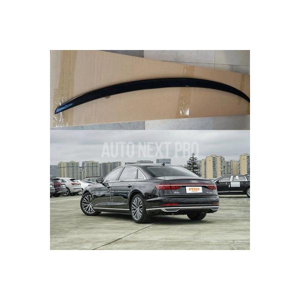 アウディA8s8車用カーボンリアスポイラー rs8 sportbackクーペ2018 2019 2020 2021 リップスポイラー アクセサリー