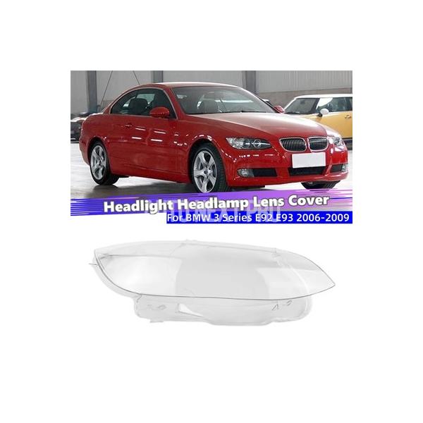 BMW 3シリーズ 2ドア クーペ M3 E92 E93 2006 2007 2008 2009 車用アクセサリー 品 フロントヘッドランプ ランプカバー ガラ