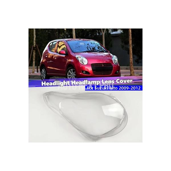 スズキアルト 2009 2010 2011 2012 アクセサリーランプシェードヘッドライトランプレンズ車 フロントヘッドライトレンズカバーライトシェル