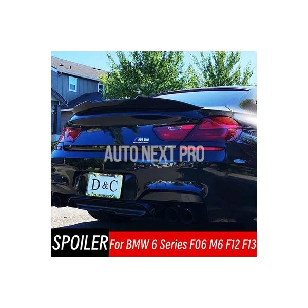 カーボン リアトランク ブートリッド 車 アクセサリー BMW 6シリーズ f06 m6 f12 f13 640i  650i psmスタイル 2011-201