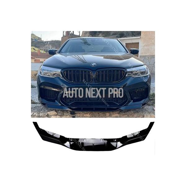 BMW F90 M5コンペティション M5 xDrive 2018-2020前期型ABSスプリッタースポイラーフロントバンパーディフューザーリップ チンガードパ