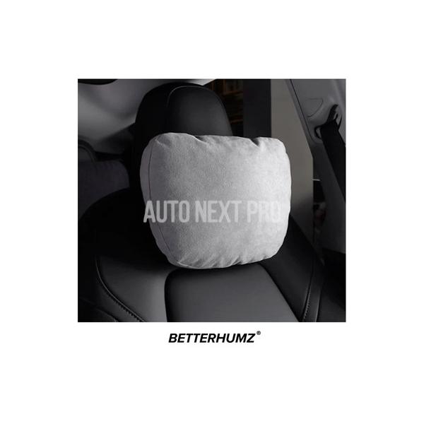 アルカンターラ  車用ヘッドレストネックピロークッション インテリアアクセサリー BMW E46 E90 E60 F10 F30 F20 E39 E87 G30 E92 G20 E30用